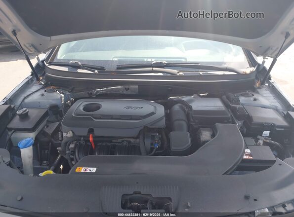 5NPE34AF5GH370851 2016 HYUNDAI SONATA Серебряный Вид сзади