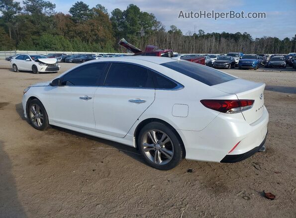 5NPE34AF5KH819793 2019 HYUNDAI SONATA Белый Задняя левая четверть