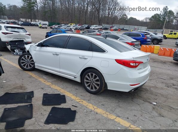 5NPE34AF6GH305894 2016 HYUNDAI SONATA White Tył lewy