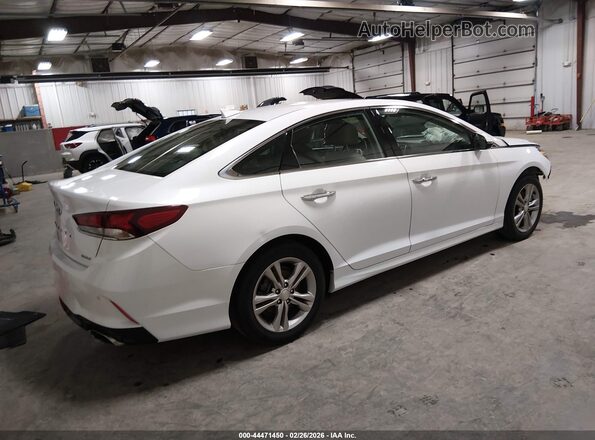 5NPE34AF6JH664203 2018 HYUNDAI SONATA White Tył prawy