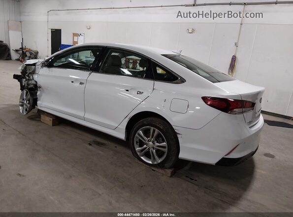 5NPE34AF6JH664203 2018 HYUNDAI SONATA White Tył lewy
