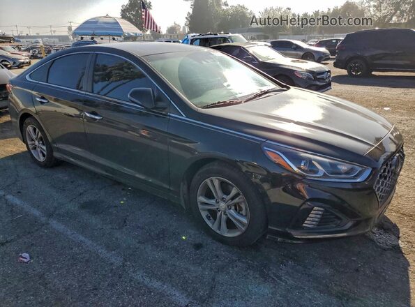 5NPE34AF6KH735286 2019 HYUNDAI SONATA Black Առջևի աջ