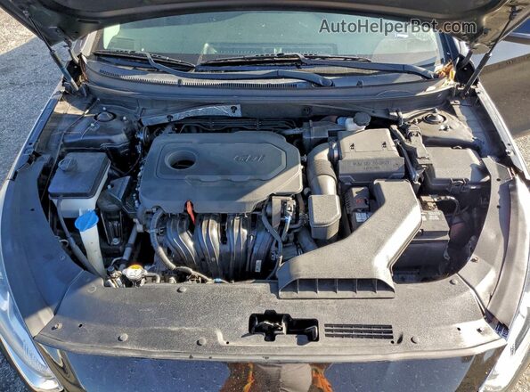 5NPE34AF6KH735286 2019 HYUNDAI SONATA Black Սալոնի հետևի տեսք