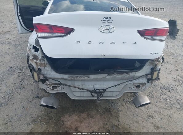5NPE34AF6KH775819 2019 HYUNDAI SONATA White Widok z przodu