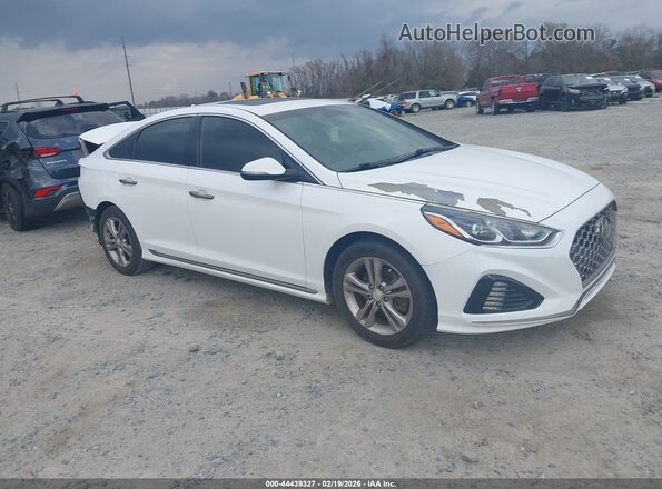 5NPE34AF6KH775819 2019 HYUNDAI SONATA White Przód prawy