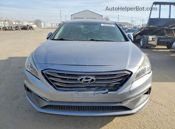 5NPE34AF8GH264328 2016 HYUNDAI SONATA Серый Вид спереди