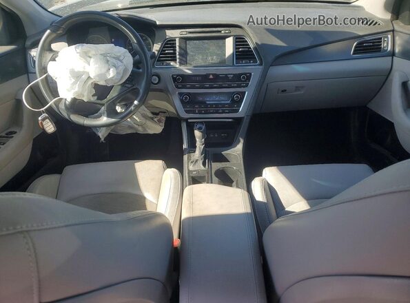 5NPE34AF8GH340694 2016 HYUNDAI SONATA Серебряный Вид панели приборов