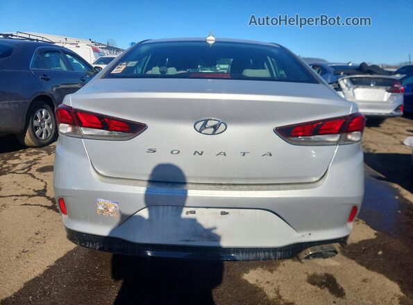 5NPE34AF8KH796347 2019 HYUNDAI SONATA Silver Հետևի տեսք