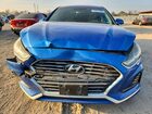 2018 Hyundai Sonata Sport Синий vin: 5NPE34AF9JH669007