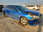 2018 Hyundai Sonata Sport Синий vin: 5NPE34AF9JH669007