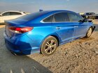 2018 Hyundai Sonata Sport Синий vin: 5NPE34AF9JH669007