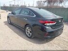 2018 Hyundai Sonata Sel+ Черный vin: 5NPE34AF9JH712891