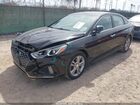 2018 Hyundai Sonata Sel+ Черный vin: 5NPE34AF9JH712891