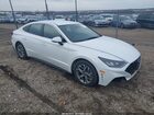 2020 Hyundai Sonata Sel White vin: 5NPEF4JAXLH011131