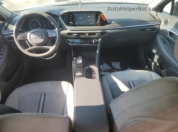 5NPEG4JA0MH078948 2021 HYUNDAI SONATA Серый Вид панели приборов