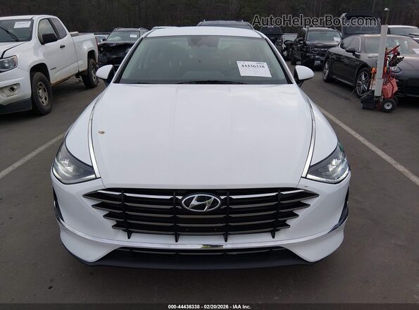 5NPEG4JAXMH121644 2021 HYUNDAI SONATA White Instrument cluster view