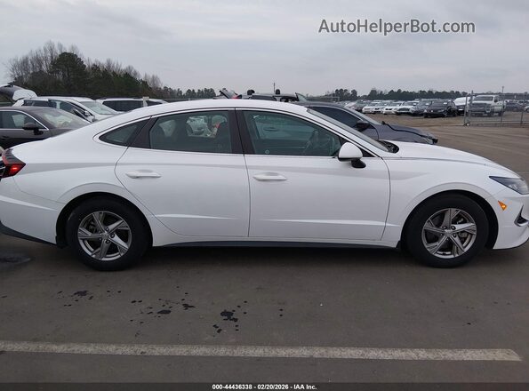 5NPEG4JAXMH121644 2021 HYUNDAI SONATA White Rear interior view