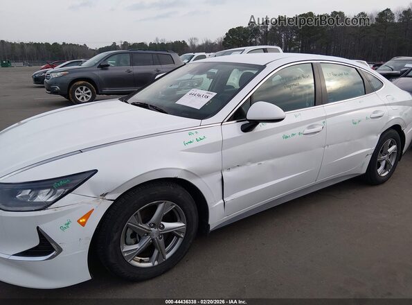5NPEG4JAXMH121644 2021 HYUNDAI SONATA White Front view