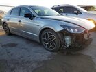2022 Hyundai Sonata N Line Серебряный vin: 5NPEK4JC8NH138217