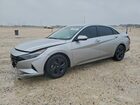 2021 Hyundai Elantra Sel Silver vin: 5NPLM4AG0MH037501
