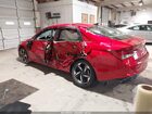 2022 Hyundai Elantra Sel Красный vin: 5NPLN4AG2NH057442