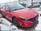 2022 Hyundai Elantra Sel Красный vin: 5NPLS4AG6NH080831