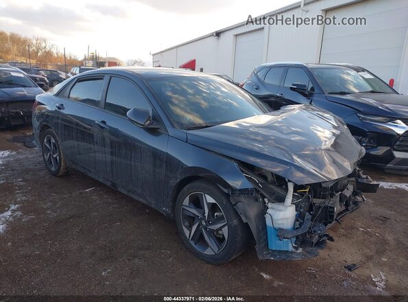 5NPLS4AG6PH107013 2023 HYUNDAI ELANTRA Серый Передняя правая четверть