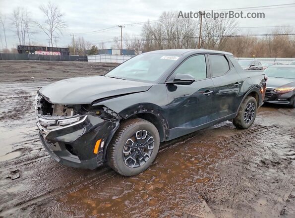 5NTJBDAE7NH013114 2022 HYUNDAI SANTA Черный Передняя левая четверть