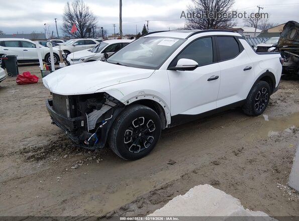 5NTJCDAE0NH015557 2022 HYUNDAI SANTA CRUZ Белый Передняя левая четверть
