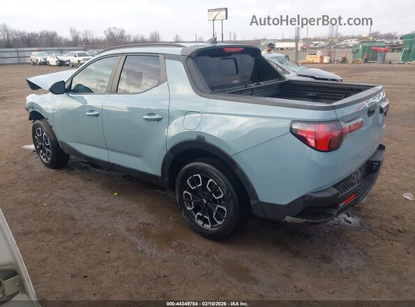 5NTJDDAF2NH003707 2022 HYUNDAI SANTA CRUZ Light Blue Задняя левая четверть