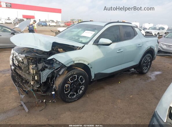 5NTJDDAF2NH003707 2022 HYUNDAI SANTA CRUZ Light Blue Передняя левая четверть