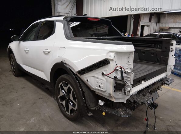 5NTJEDAF0PH073741 2023 HYUNDAI SANTA CRUZ White Задня ліва чверть