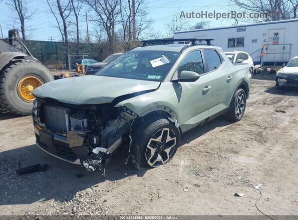 5NTJEDAF2PH040871 2023 HYUNDAI SANTA CRUZ Зеленый Передняя левая четверть