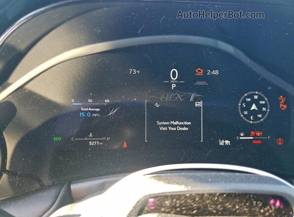 5TDAAAA67SS016108 2025 LEXUS TX White Widok zestawu wskaźników