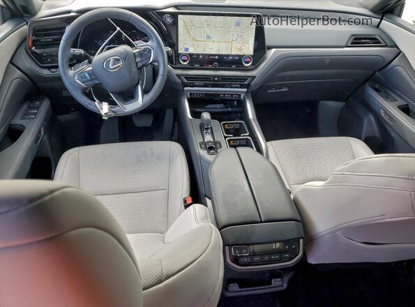 5TDAAAA68SS014657 2025 LEXUS TX Blue Widok deski rozdzielczej