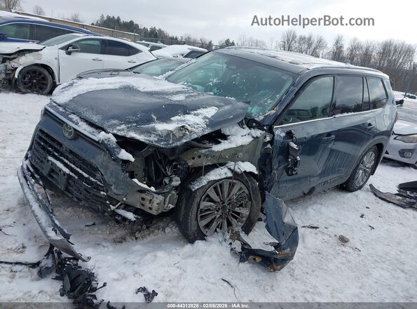 5TDAAAB55RS043923 2024 TOYOTA GRAND HIGHLANDER Синий Передняя левая четверть