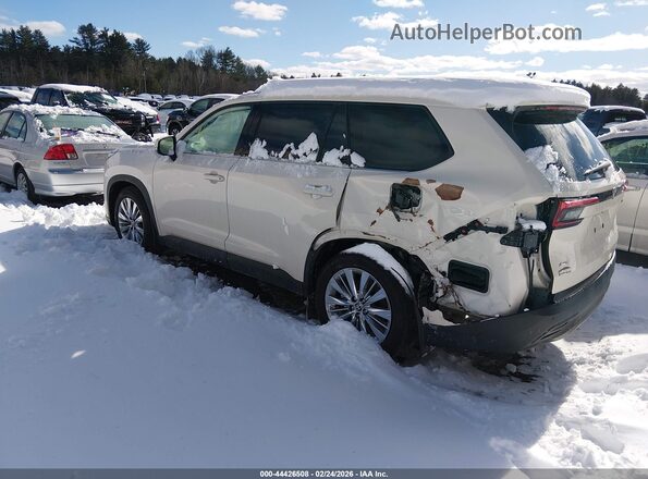 5TDAAAB57RS053479 2024 TOYOTA GRAND HIGHLANDER Белый Задняя левая четверть