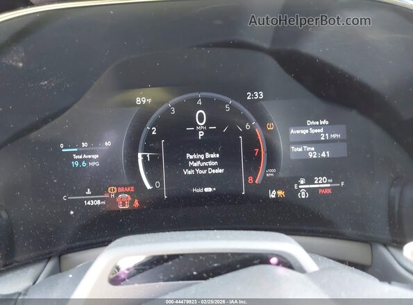 5TDAAAB60SS020838 2025 LEXUS TX 350 Black Widok tylnych siedzeń