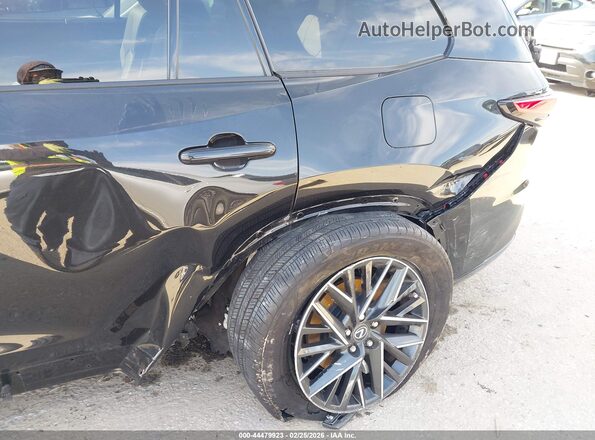 5TDAAAB60SS020838 2025 LEXUS TX 350 Black Widok z przodu