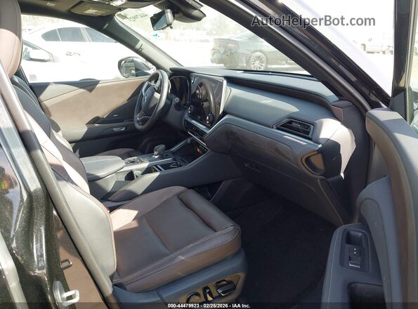 5TDAAAB60SS020838 2025 LEXUS TX 350 Black Widok wnętrza z przodu
