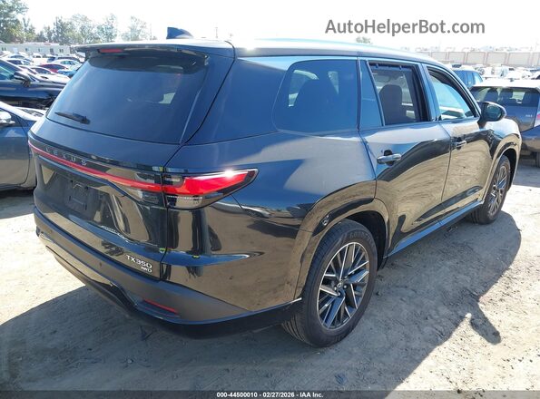 5TDAAAB60SS023495 2025 LEXUS TX 350 Black Задня права чверть