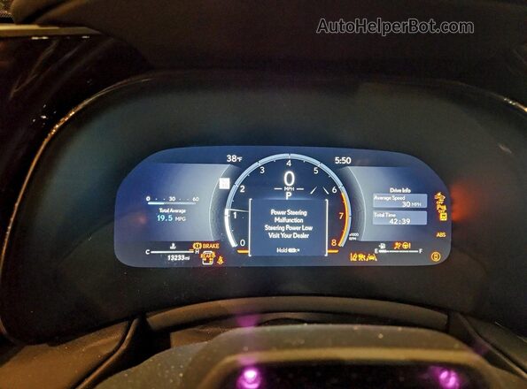 5TDAAAB60SS026249 2025 LEXUS TX Silver Instrument cluster view