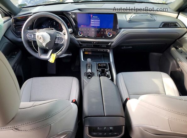 5TDAAAB60SS037848 2025 LEXUS TX Синий Вид панели приборов