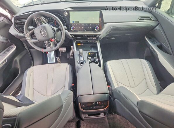 5TDAAAB67SS032632 2025 LEXUS TX Белый Вид панели приборов