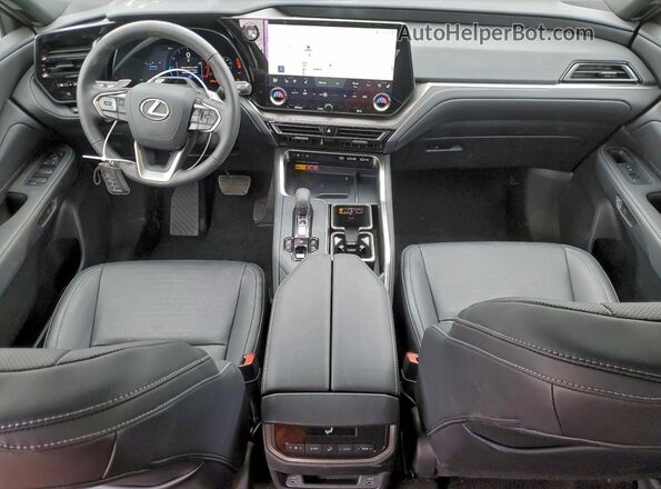 5TDAAAB6XSS029627 2025 LEXUS TX Черный Вид панели приборов