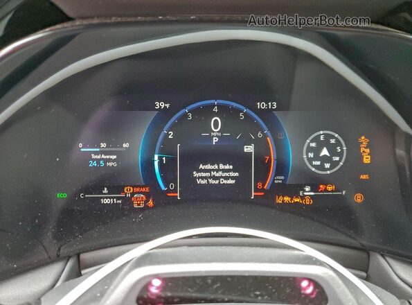 5TDAAAB6XSS029627 2025 LEXUS TX Черный Вид щитка приборов