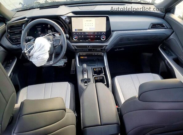 5TDABAB69RS007285 2024 LEXUS TX Синий Вид панели приборов