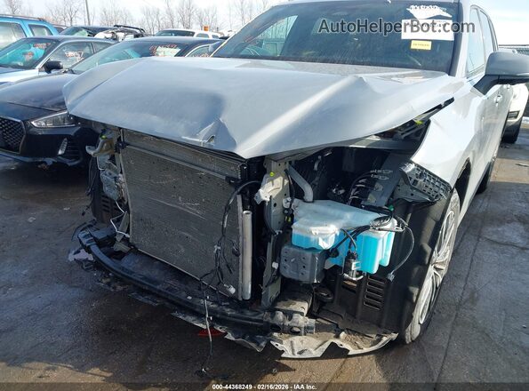 5TDADAB58SS020326 2025 TOYOTA HIGHLANDER HYBRID Gray Widok z przodu