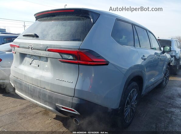 5TDADAB58SS020326 2025 TOYOTA HIGHLANDER HYBRID Gray Tył prawy