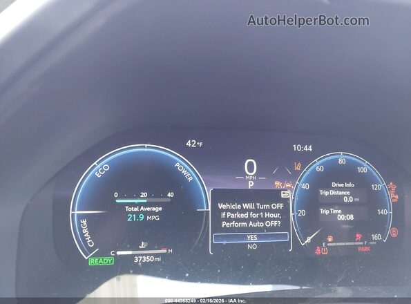5TDADAB58SS020326 2025 TOYOTA HIGHLANDER HYBRID Gray Widok tylnych siedzeń